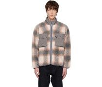 Gray Boa Jacket