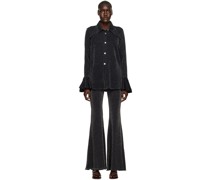Black Lounge Pyjama Set