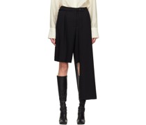 Black Yoko Midi Skirt