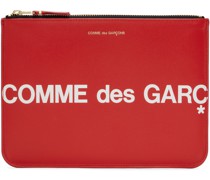 Red Huge Logo Pouch