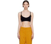 Black Viscose Tank Top