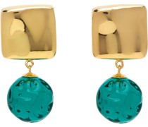 Gold & Green Anthony Bianco Edition Lea Earrings