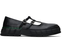 Black 2001 Apple Mary Jane Loafers