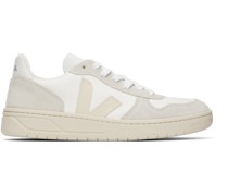 White V-10 B-Mesh Sneakers