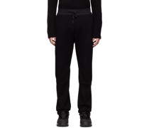Black Organic Cotton Lounge Pants