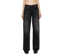 Black D'Arcy Loose Jeans
