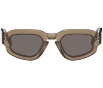 Brown Bold Sunglasses