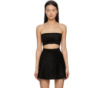 Black Velvet Bustier