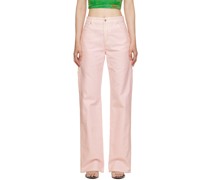 Pink Carpenter Trousers