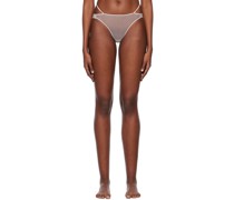 SSENSE Exclusive Taupe Briefs