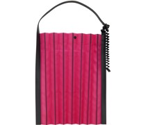 Pink Accordion Pleats Bag