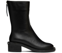 Black Leather Toboo Boots