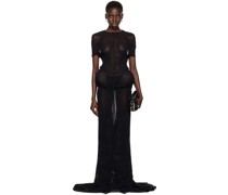 Black Shayne Oliver Edition Maxi Dress