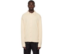 Off-White Button-Up Shirt