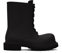 Black Steroid Boots