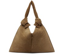 Tan Knot Day Bag