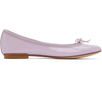 Purple Patent Cendrillon Ballerina Flats