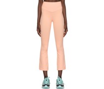 Pink Jupiter Flare Sport Leggings