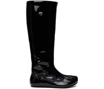 SSENSE Exclusive Black Alien Barefoot Tall Boots