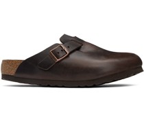 Brown Boston Clogs