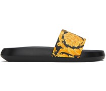 Black & Gold Barocco Slides