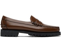 Brown Dan Lug Loafers