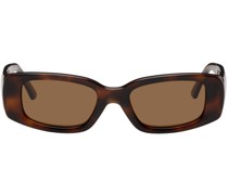 Tortoiseshell Rectangular Sunglasses