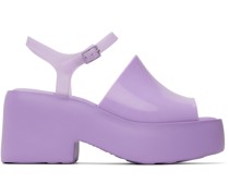 Purple Pose Heeled Sandals