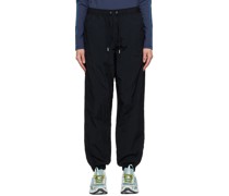 Black Lightweight Track Pants
