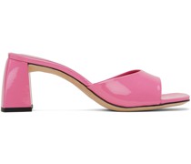 Pink Romy Heeled Sandals