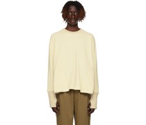 Off-White Paneled Long Sleeve T-Shirt