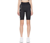 Black Core Techknit Bike Shorts