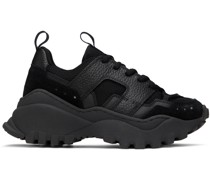 Black Lucky 9 Sneakers