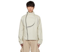 Green Paneled Jacket