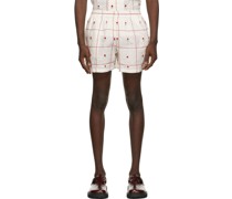 Off-White Rose Garden Shorts