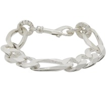 Silver Seashell Link Buffalo Bracelet