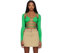 Green Karina Long Sleeve T-Shirt