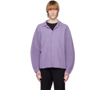 Purple Rustic Cardigan