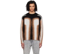 Black & Brown Gradient Sweater
