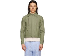 Khaki Biker Jacket