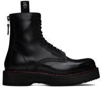Black Single Stack Boots