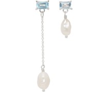 SSENSE Exclusive Silver Gemma Earrings
