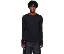 Black Tuck Sweatshirt