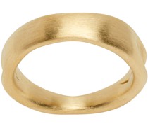 Gold Deflated Ring