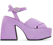 Purple Bulla Joni Heeled Sandals