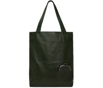 Green discord Large Clasp Tote