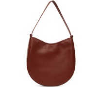 Burgundy Mini Leather Bag