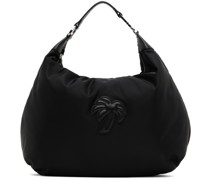 Black Logo Patch Bag