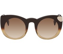 Brown Victor Wong Edition Sunglasses
