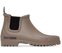 Gray Rainwalker Chelsea Boots
